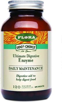 FLORA Daily Maintenance Digestive Enzymes (120 veg caps)