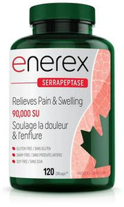 ENEREX  Serrapeptase (90,000 SU - 120 caps)
